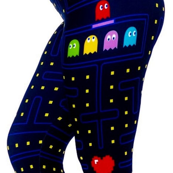 PAC MAN - 3D LASER PRINT LEGGINGS - Picture 7 of 9